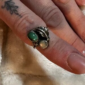Vintage Sterling silver native Ring